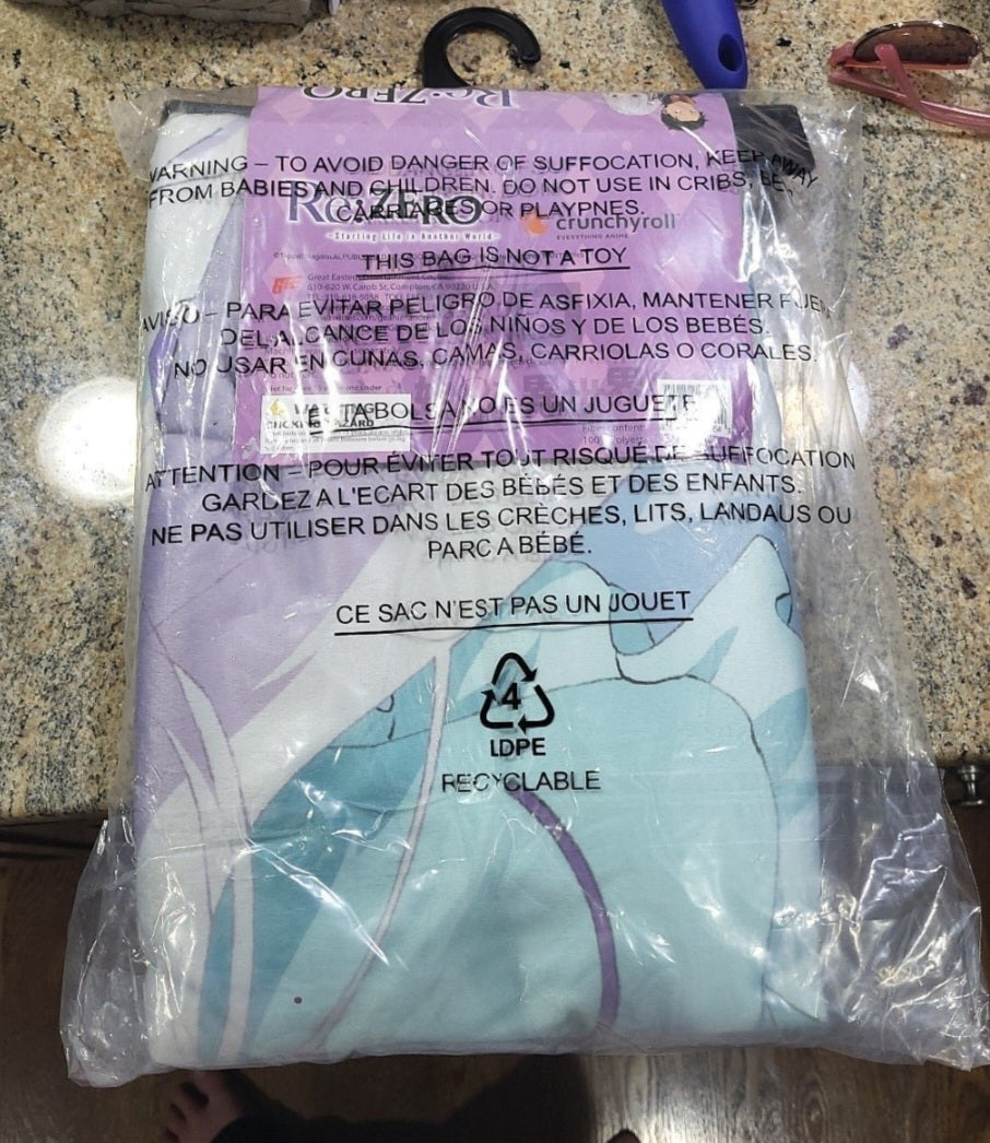 Re:Zero Emilia Throw Blanket 46" x 60"