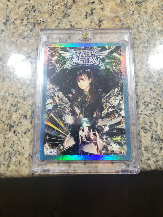 2025 GAS Cards x Complex BM3 BABY METAL MOAMETAL ROOKIE SILVER HOLO FOIL # 15/30