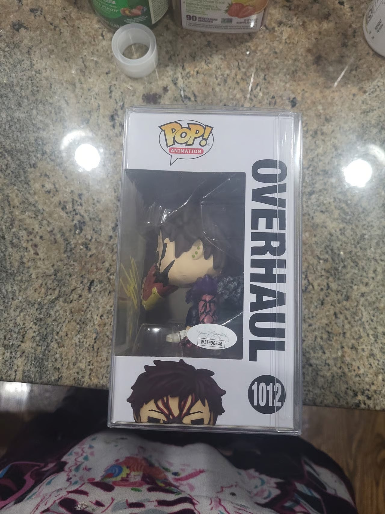 Autographed My Hero Academia Overhaul Chalice Collectibles Exclusive Funko Pop