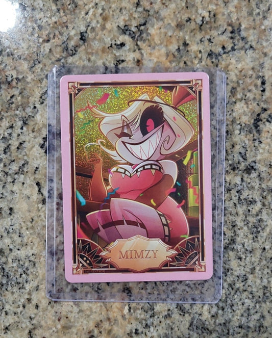 Hazbin Hotel Holographic Mimzy 2nd Edition Trading Card