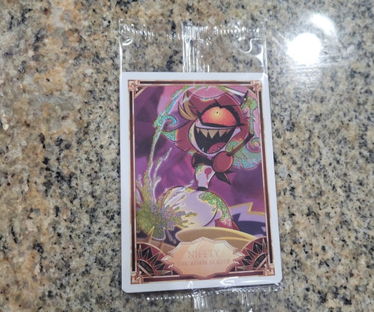 Hazbin Hotel Niffty the Adam Slayer Holo Foil Promo Trading Card PR-03