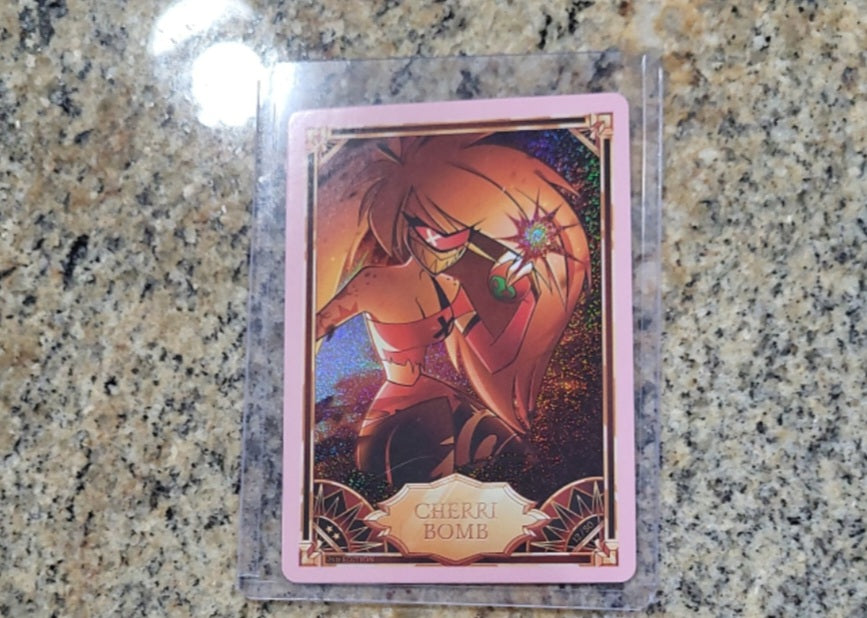 Hazbin Hotel Cherri Bomb 2nd Edition Holographic Foil Trading Card 12/50