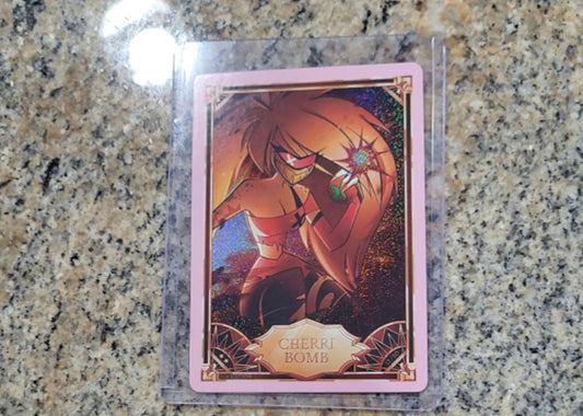 Hazbin Hotel Cherri Bomb 2nd Edition Holographic Foil Trading Card 12/50