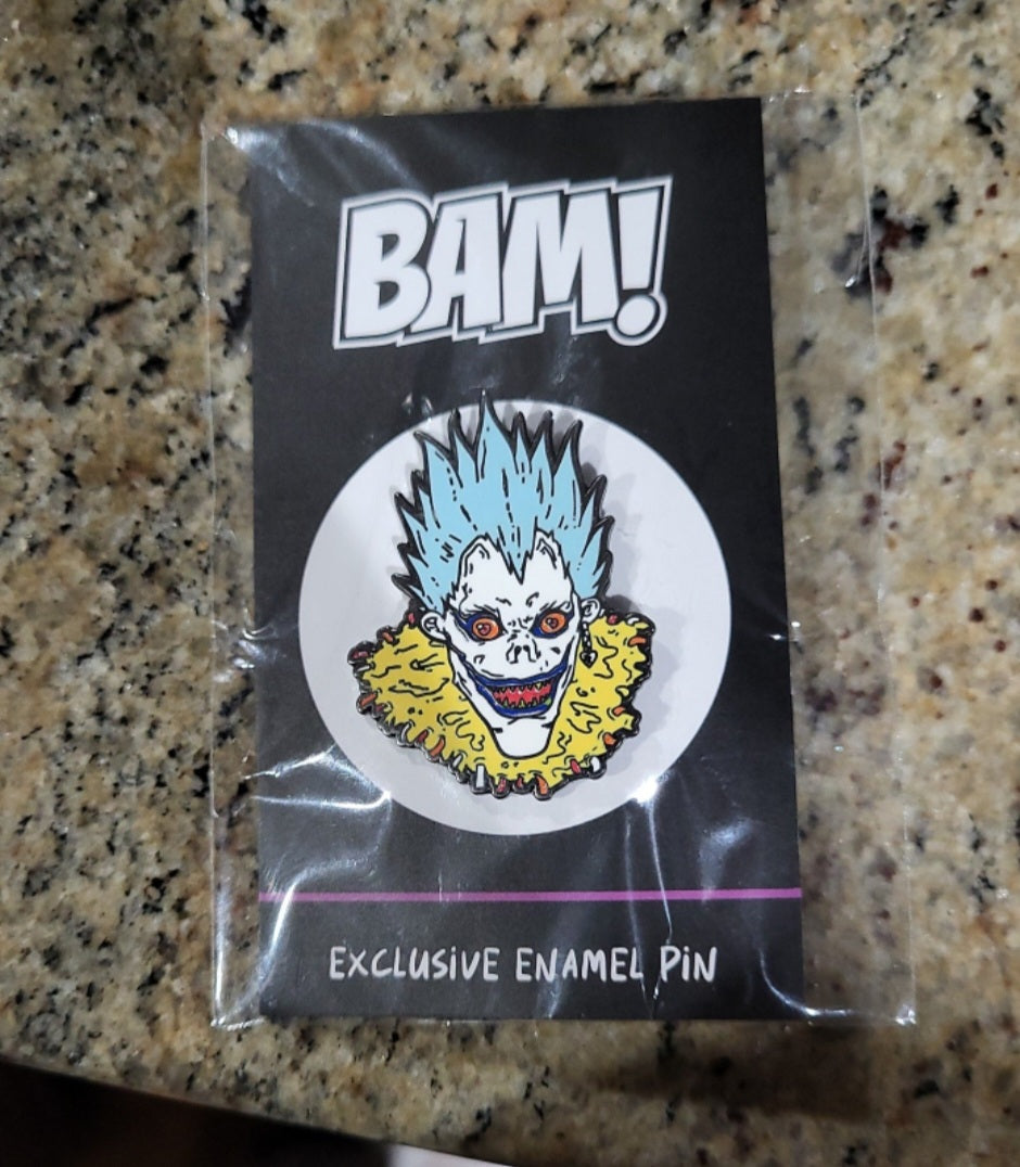 Bam Box Exclusive Death Note Ryuk Pin