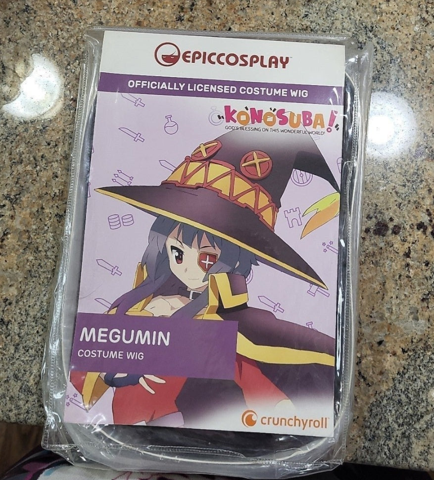 Konosuba Megumin Official Cosplay Wig