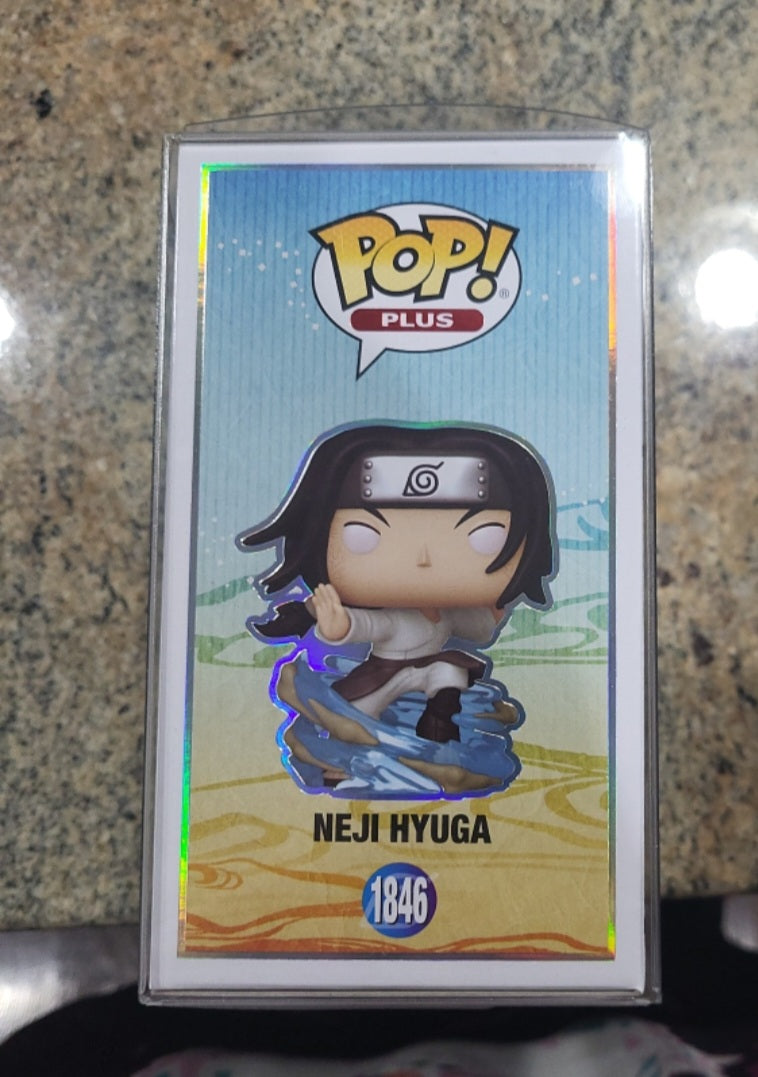 PSA Certified Autographed Naruto Shippuden Neji Hyuga Funko Pop Plus! 1846