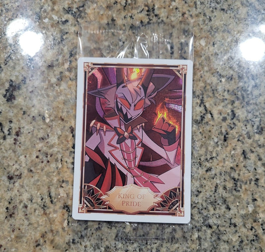 Hazbin Hotel Lucifer King of Pride LE Holographic Promo Trading Card PR-06