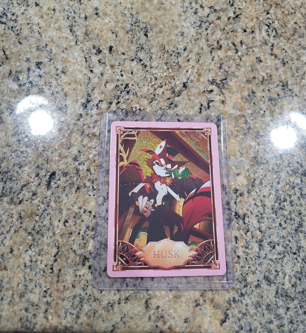 Hazbin Hotel Husk 2nd Edition Holographic Trading Card