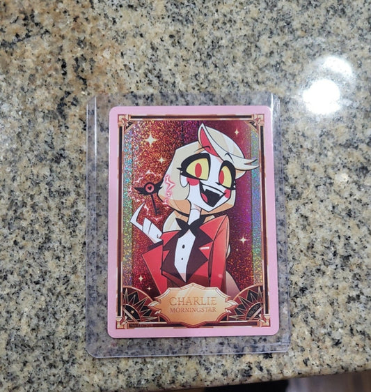 Hazbin Hotel Charlie Morningstar Holographic Foil 2nd Edition Trading Card