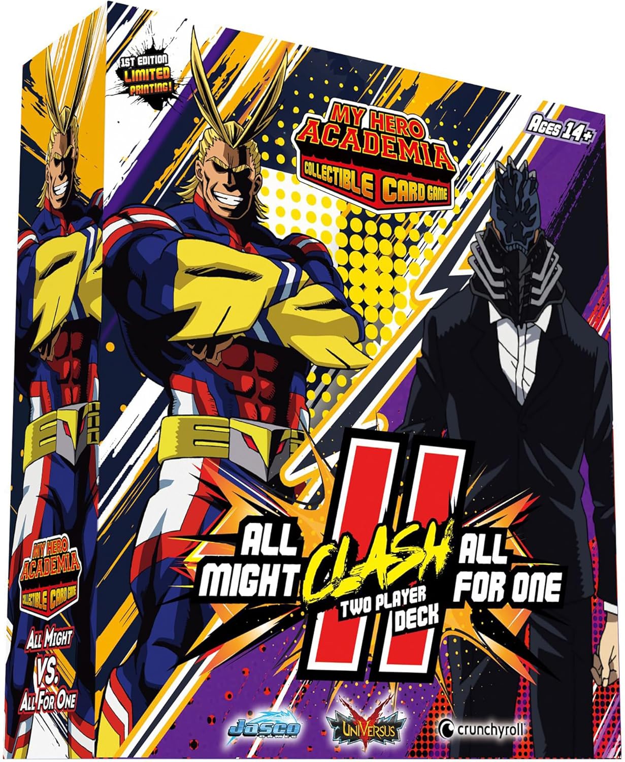 My Hero Academia CCG: All Might vs All For One 2 Player Clash Deck