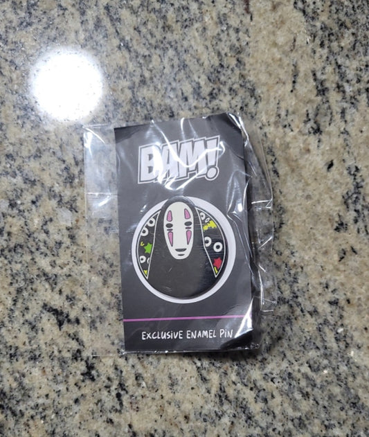 Bam Box Exclusive Spirited Away No Face Pin